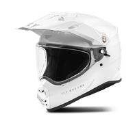 Fly Racing Trekker Solid, casco avventura M female Bianco
