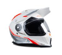 §Casco Adventure Just1 J14 Line Bianco§