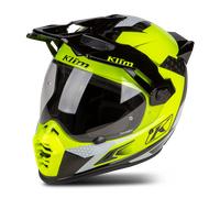 Klim Krios Pro Charger Casco da motocross, nero-giallo, taglia 2XL per maschi