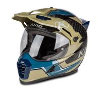 Klim Krios Pro Ventura, casco enduro XXL male Nero/Oliva/Blu