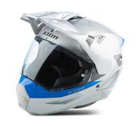 Casco Adventure Klim X1 Alpha Carbonio Blu Elettrico Limonata/High RiseM Blu Elettrico Limonata,High Rise