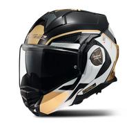 LS2 FF901 Advant X Metryk, casco modulare M male Nero/Bianco/Beige