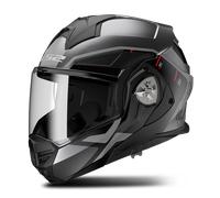 LS2, Casco Moto Modulare ADVANT X METRYK Matt Titanium, XXXL