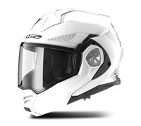 LS2, Casco Moto Modulare ADVANT X SOLID White, S