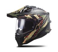 Casco Adventure LS2 MX701 C Explorer Extend Opaco Militare/VerdeXS Opaco Militare,Verde