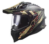 Casco Adventure LS2 MX701 C Explorer Extend Opaco Opaco Militare/VerdeXS Opaco Militare,Verde