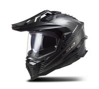 Casco Integrale Touring Carbonio Ls2 Mx701 C Explorer Carbon Lucido