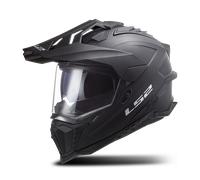 §Casco Adventure LS2 MX701 Explorer Solid Nero Opaco§