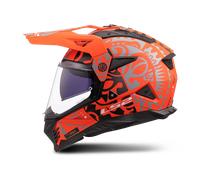 Casco Adventure LS2 MX702 Pioneer II Arancio3XL Arancio