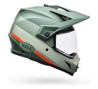 Casco Integrale Bell MX-9 ADV Mips Trail Green/Orange Taglia:L
