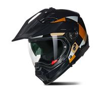 Casco Crossover Nolan N70-2 X RUVIDO 343 Nero / Grigio / Ocra