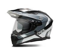 ONeal D-SRS, casco avventura XL female Nero/Bianco/Grigio