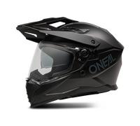 ONeal D-SRS Solid S26, casco avventura L female Nero Opaco