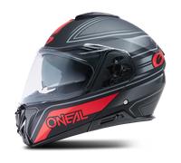 Casco Adventure O'Neal M-SRS String Nero/Grigio/RossoXL Nero,Grigio,Rosso