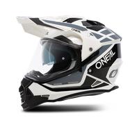 Oneal Sierra R Casco Motocross, nero-grigio-bianco, taglia M