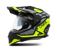 §Casco Adventure O'Neal Sierra R Giallo Neon-Nero-Grigio§