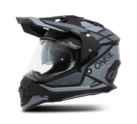 Oneal Sierra R Casco Motocross, nero-grigio, taglia M