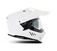 Simpson Xcursion Bandit Solid, casco avventura S female Bianco
