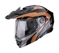 Scorpion ADX-2 Kamps, casco flip up L female Nero/Rame