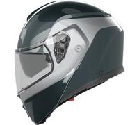 Casco AGV 21182960020032X StreetModular Levico 2XL Grigio/Argento