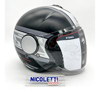 Casco Agv Eteres Mondello Matt Black Grey 06