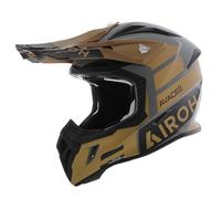 Casco Airoh Aviator Ace 2 MX Sake - nero oro opaco