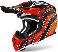 CASCO AIROH AVIATOR ACE ART ORANGE GLOSS S