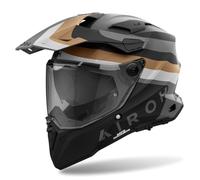 CASCO AIROH INTEGRALE COMMANDER 2 DOOM GOLD MATT M
