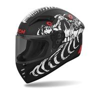 Casco Integrale Airoh Connor CNM35 Myth Nero Rosso Opaco S