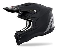 Airoh Strycker Color Carbon Casco motocross, nero, taglia S per maschi