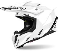 CASCO AIROH OFFROAD TWIST 3 COLOR WHITE GLOSS XS
