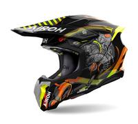 CASCO AIROH OFFROAD TWIST 3 TOXIC GLOSS L