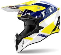 AIROH AIROH - Casco Wraaap Feel Giallo / Blue L