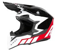 CASCO AIROH OFFROAD WRAAAP RELOADED RED GLOSS XL