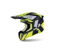Casco Airoh Twist 2.0 TW2LF31 Nero Giallo Blu Policarbonato Cross, Enduro, Le...