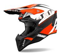 CASCO AIROH WRAAAP FEEL ARANCIONE OPACO ORANGE MATT ENDURO OFF ROAD TAGLIA S