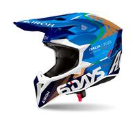 CASCO AIROH WRAAAP SIX DAYS ITALIA 2025 6DAYS CROSS ENDURO MOTARD