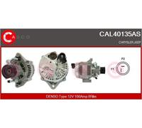 CASCO Alternatore Generatore 100A 12V per Jeep Cherokee 2.5 CRD 4WD