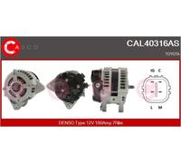 CASCO Alternatore Generatore 100A 12V per Toyota Rav 4 III 2.0 4WD