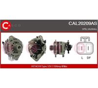 CASCO Alternatore Generatore 110A 12V per Opel Meriva 1.7 CDTI CAL20209AS