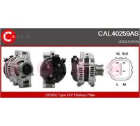 CASCO Alternatore Generatore 130A 12V per Toyota Rav 4 III 2.2 D 4WD 2.0 D-4D