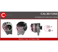 CASCO Alternatore Generatore 45A 12V per Seat Marbella 0.9 Gatto 0.8 1.4