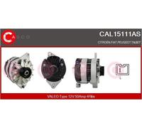 CASCO Alternatore Generatore 50A 12V per Peugeot 205 i Cabriolet 1.9 Cti 1.6