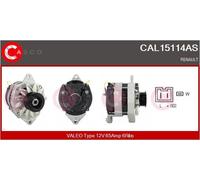 CASCO Alternatore Generatore 65A 12V per Renault Clio I 1.8 16V 1.9 D