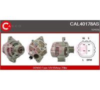 CASCO Alternatore Generatore 85A 12V per Toyota Hilux VII Pick-Up 3.0 D-4D