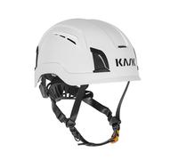 KASK ZENITH X Air, casco da costruzione, casco da arrampicata, casco da lavoro, ruota girevole, misura 52-63 cm, sistema di ventilazione, colore: bianco