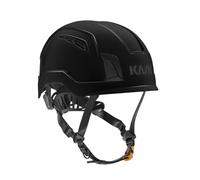KASK Zenith X Air, casco da costruzione, casco da arrampicata, casco da lavoro, ruota girevole, misura 52-63 cm, sistema di ventilazione, colore: nero