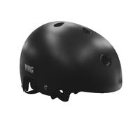 CASCO PARA ADULTO ANTIURTO REGOLABILE IDEALE PER TUTTE LE FORME DI ATTIVITA’ IN BICICLETTA BMX MTB PATTINI E MONOPATTINI NERO (M)