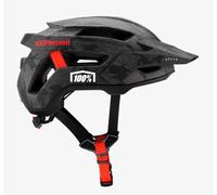 Casco 100% Altis nero grigio arancione - S-M