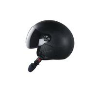 Casco Aperto Con Visiera Fumè SBH-16 Dashing Nero Per Taglia S 540MM @US